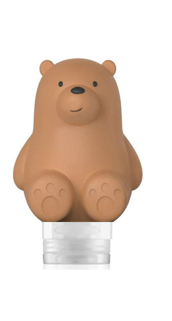 Ensemble de 5 bouteilles de voyage Grizz WE BARE BEARS