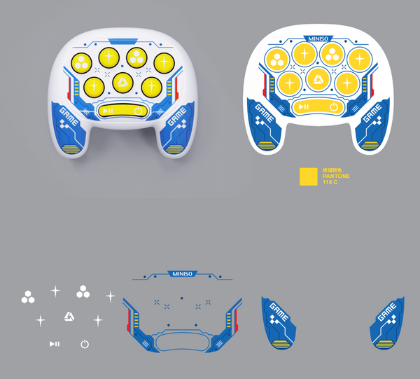 Jeu électronique de rapidité modèle K212 blc Future Soldier