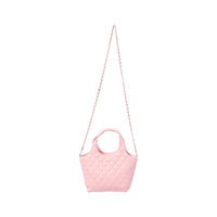 Sac à main rose Diamond Pattern