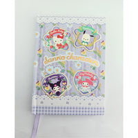 Carnet 80 pages violet 4 personnages SANRIO