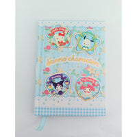 Carnet 80 pages bleu 4 personnages SANRIO