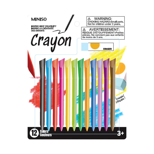 Crayons de cire x12