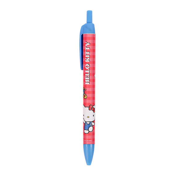 Stylo retractable noir HELLO KITTY