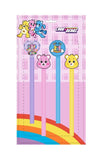 Stylo avc gomme Glitter CARE BEARS