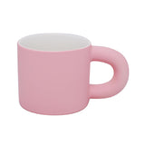 Mug avc gde poignée rose Solid Color 290ml