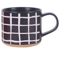 Mug noir Retro Mug 412 ml