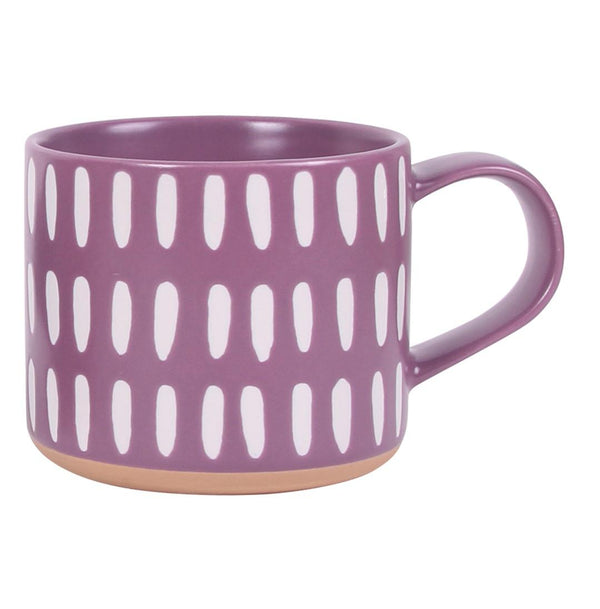 Mug violet Retro Mug 412 ml